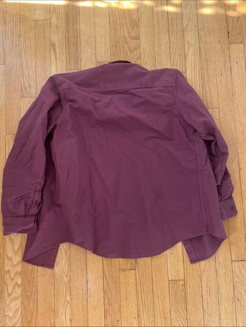 Levi's Men's Button-Down Shirt - maroon